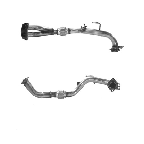 Exhaust pipe front fitting - +,
