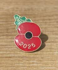 2025  Poppy Lapel Badge Undated - Brand New - Never Worn!