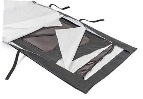 Soft top window roll - top,