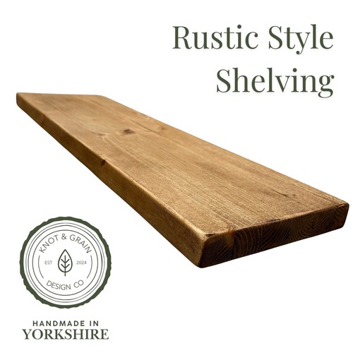 Wooden shelves reclaimed - wooden,