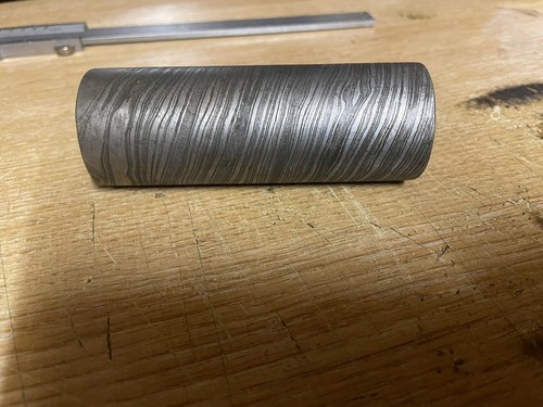 Damascus steel billet - steel,