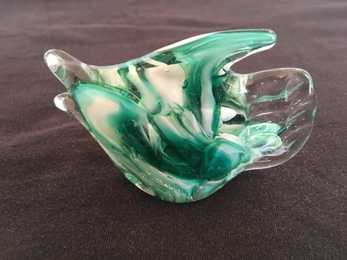 Green glass fish