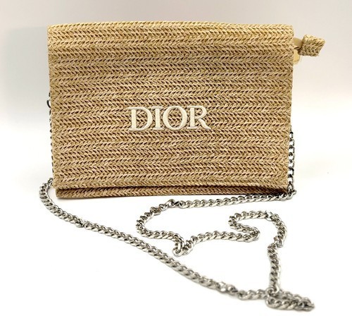 Straw raffia woven - or,