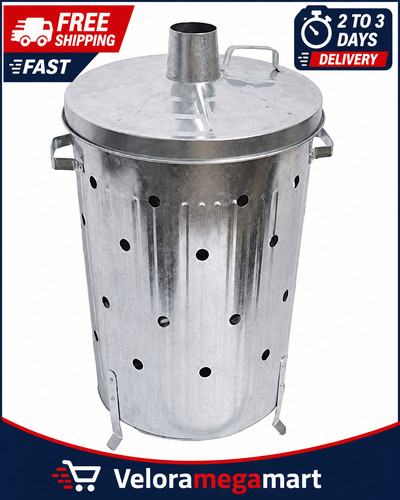 90l galvanized incinerator - galvanized,