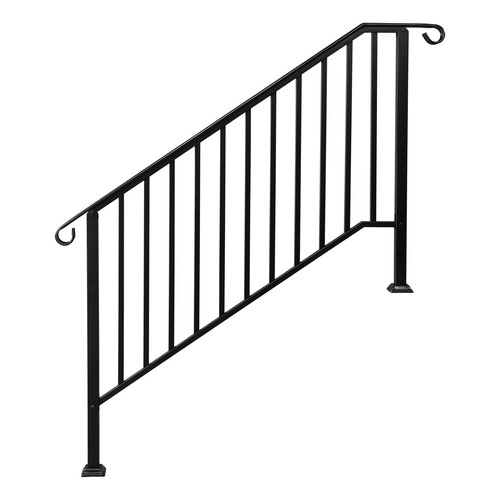 Iron handrail picket - picket, railing