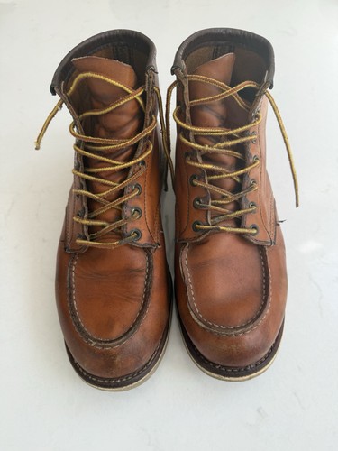 Red wing shoes - red, toe