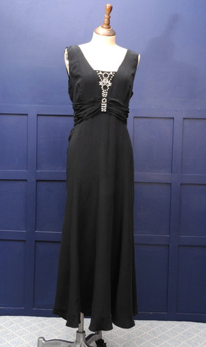 Kaliko silk dress - dress-, 1930's