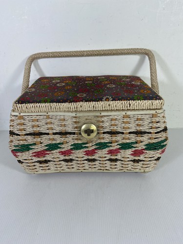 Vintage wicker sewing - vintage,