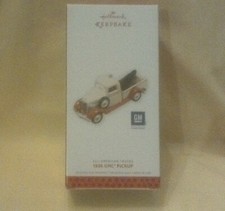 RARE 2013 NEW HALLMARK 1936 GMC PICKUP ALL AMERICAN TRUCK #19 CHRISTMAS ORNAMENT