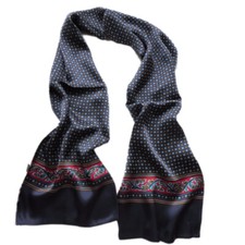 100 Silk Scarf Men Vintage
