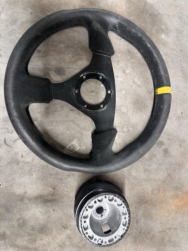 Omp style 330mm suede - suede, steering