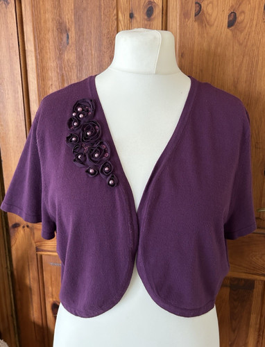 Jacques vert bolero cardigan - vert,