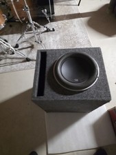 Original Jl Audio 10 W7 In Custom Ported Box