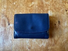 TULA NAVY LEATHER PURSE ZIP
