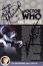 Doctor Who: The Mutants DVD Insert Signed by GARRICK HAGON + 1