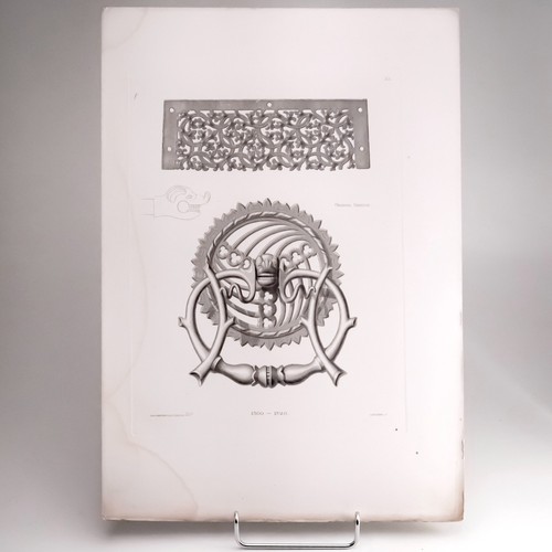 Antique engraving print - print, 1500