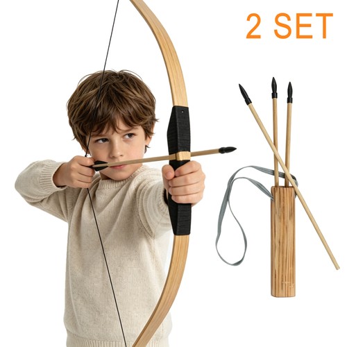 Set wooden bow - 2, arrow