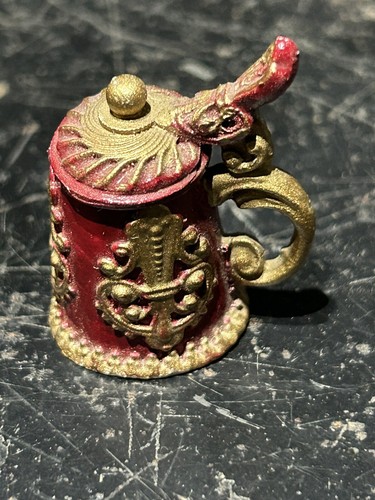 Vintage gish pewter beer - gish,