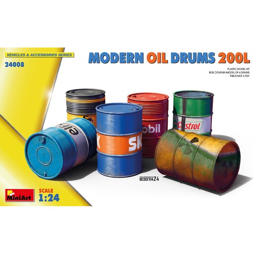 Miniart 24008 modern - miniart, drums