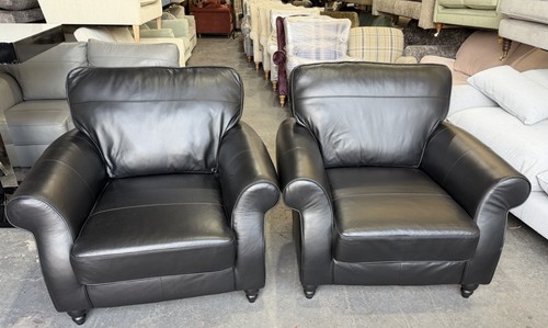 Ashford armchair leather x2 - armchair,