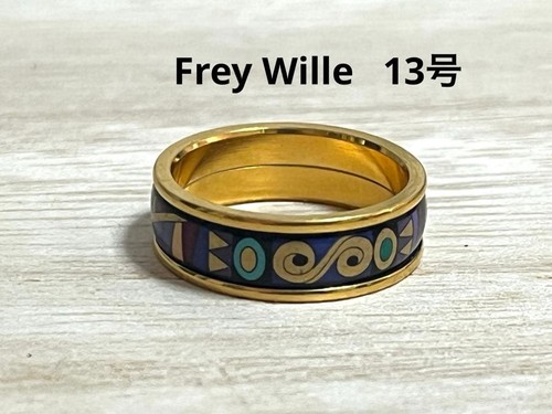 Frey wille enamel ring - frey,