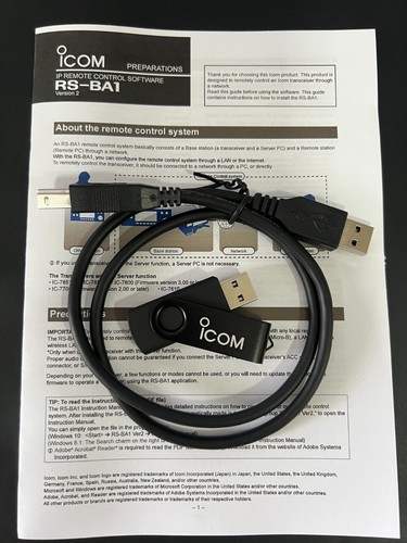 Icom ba1 version - version, 2