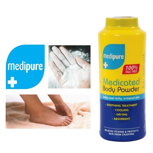 Medipure medicated body powder - medicated,