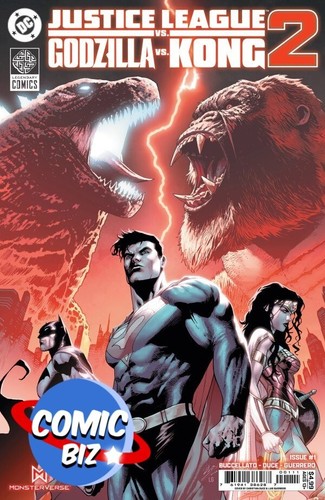 Justice league godzilla - godzilla, vs