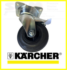 Genuine Karcher Pressure Washer Castor Front Wheel 64350710 HDS 645 / 745 / 895