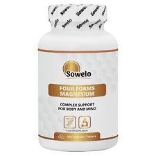 Magnesium 4-Form Complex – Oxide, Citrate, Lactate, Carbonate + B6 – Sowelo