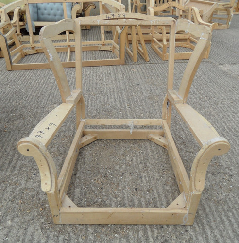 Vintage wing back armchair - wing,