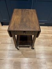 Antique Wooden Drop Leaf Table