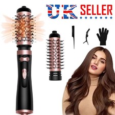 Hair Dryer Brush Auto-Rotating Hot Air Spin Curling Straightening Styling 3 In 1