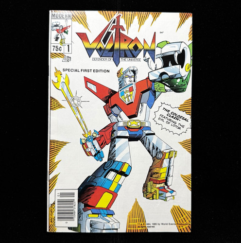 Voltron newsstand edition - 1,