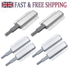 Double Push Latch Push to Open Door Catch Touch Release Drawer Closure Cabinet