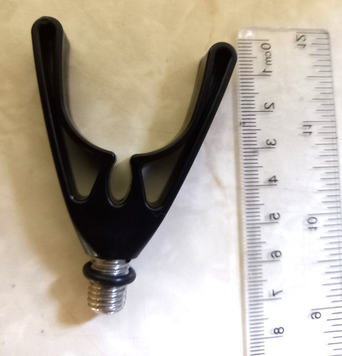 Fishing rod rest - shaped,