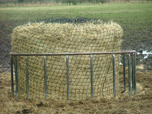 Round bale large size net - bale,