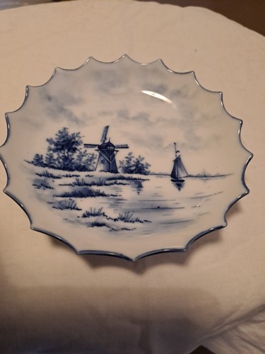 Vintage delftware dish tiny - vintage, dish.