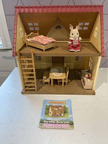 Sylvanian families red roof - red,