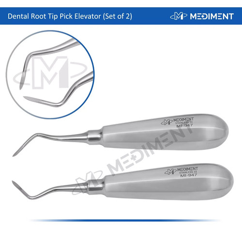 Set dental heidbrink root - 2,