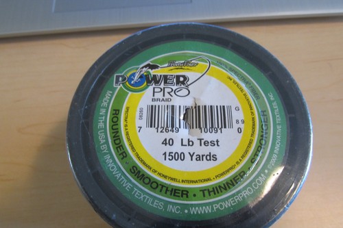 Power pro braid test - 40,