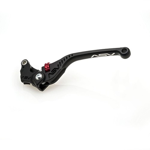 Asv clutch lever long black - c5,