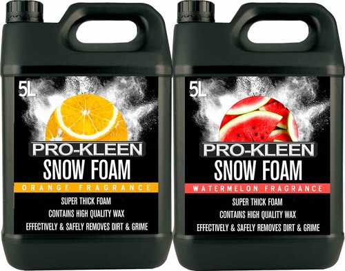 Prokleen snow foam car wash - snow,