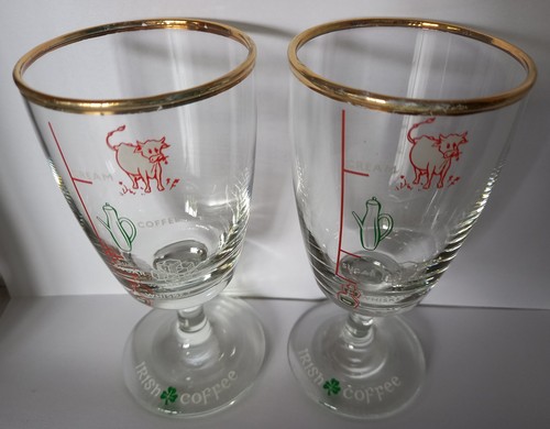 Irish coffee glasses - coffee,