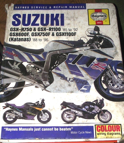 Suzuki gsx750 gsx - gsx750, gsx-r1100