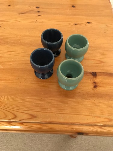 Denby egg cups vintage 4 - cups, x
