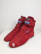 Sparco Italy Red Suede Race