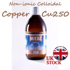 Copper 300ml Glass Bottle