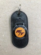 Vintage Leather Car Keychain