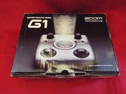 Zoom g1x guitar multi - zoom, effects